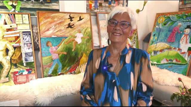 Grete Rostock, Billedkunstner