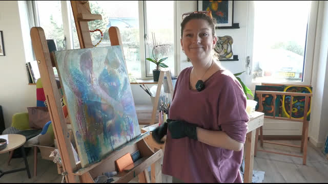 Den Kreativ Kunstner med Lise Fleck