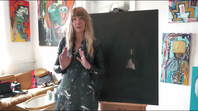 Den Kreativ Kunstner med Hedda Hondon Raastoff