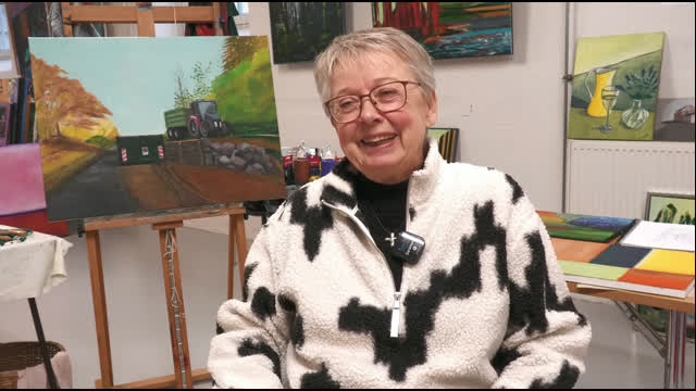 Karen Sylvest, Autodidakt Billedkunstner