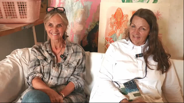 Sidse Friis Laursen og Anja Blinkenberg