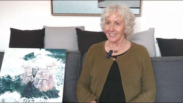 Birgit Wisti, Autodidakt Kunstner