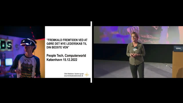 Foredrag del 1: Fremkald fremtiden ved at gøre det nye lederskab til din bedste ven - Med Gitte Madelaire